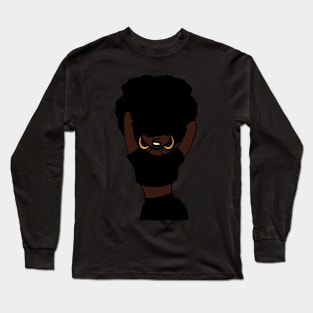 Melanin Afro Queen Collection Long Sleeve T-Shirt